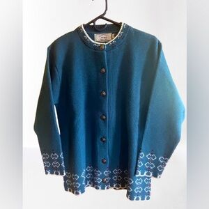 Vintage Jersild wool‎ sweater sz 40